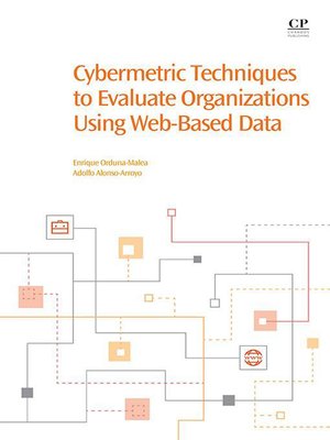 cover image of Cybermetric Techniques to Evaluate Organizations Using Web-Based Data